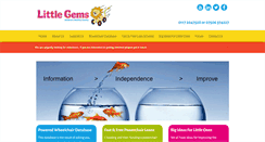 Desktop Screenshot of littlegems.org.uk